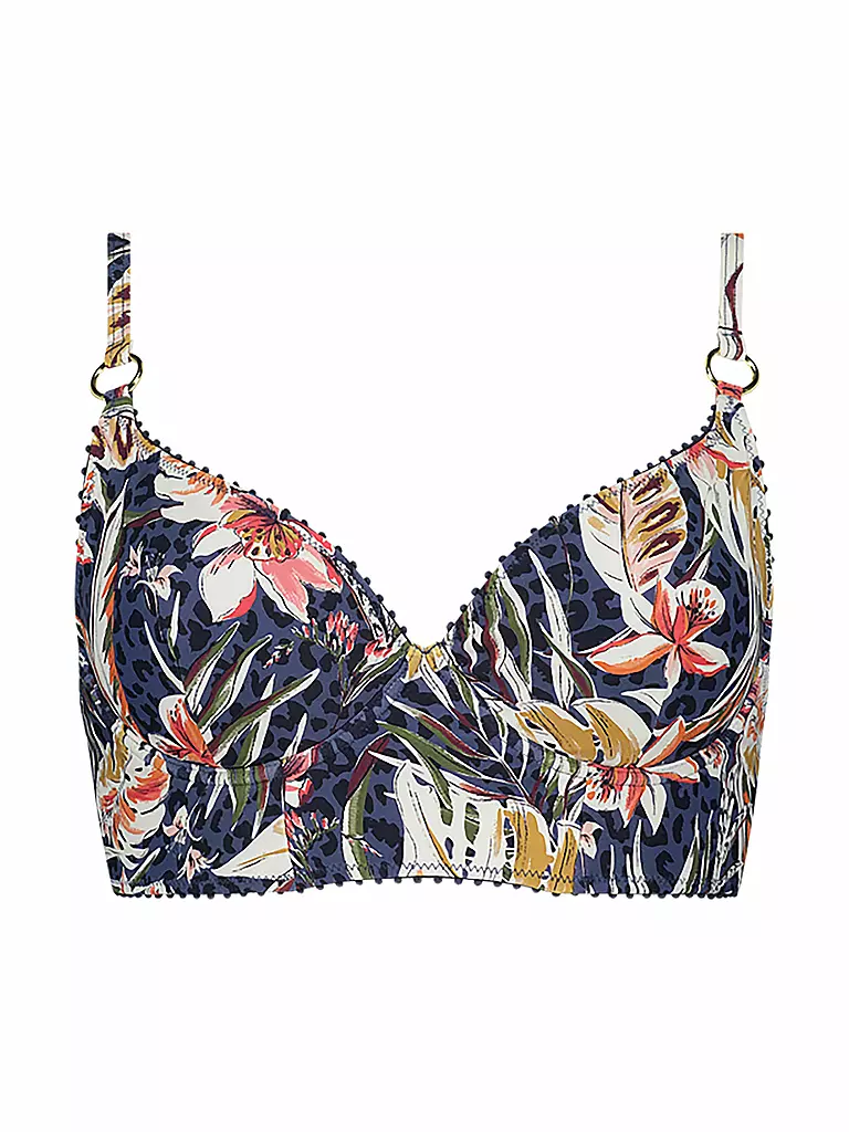 CYELL | Damen Bikinioberteil Botanic Beauty | schwarz