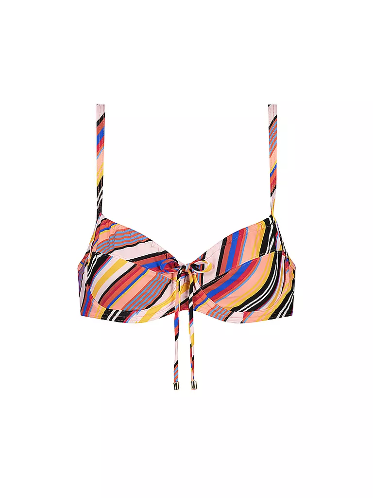 CYELL | Damen Bikinioberteil Juicy Stripe | lila