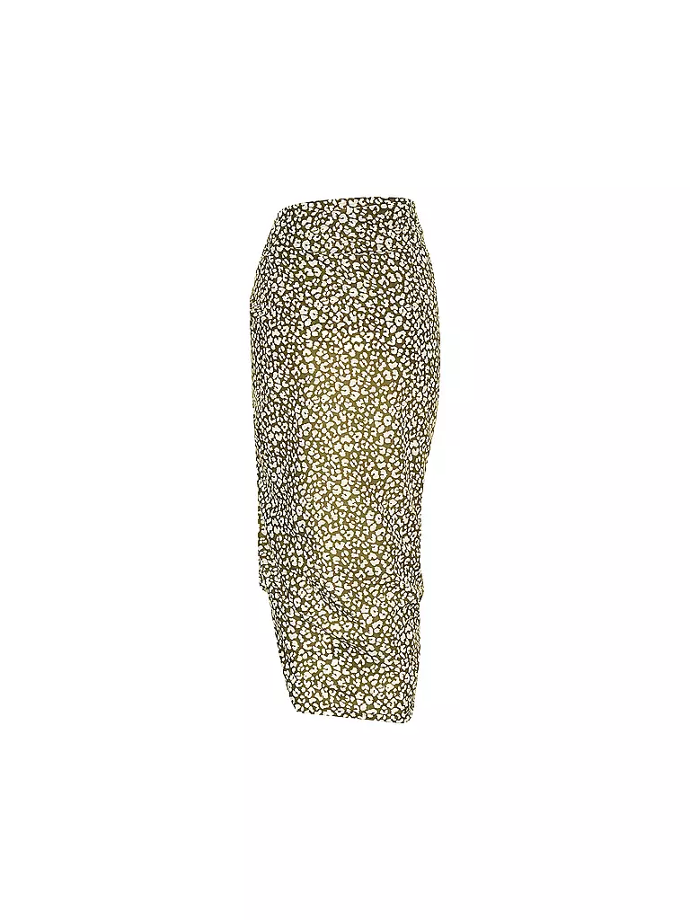 DARLING HARBOUR | Damen Pareo Gross Leo Print | weiss