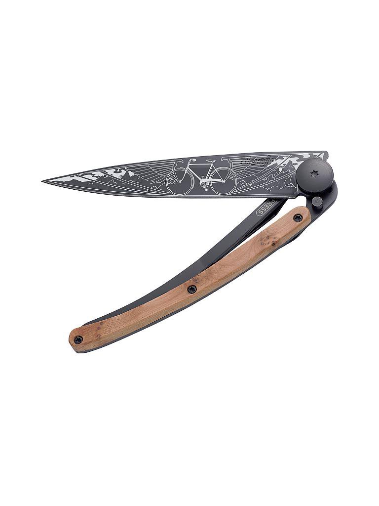 DEEJO | Klappmesser Black Tattoo 37g Fahrrad | 