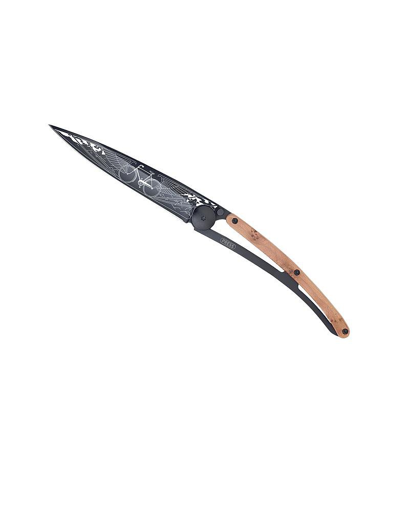 DEEJO | Klappmesser Black Tattoo 37g Fahrrad | 