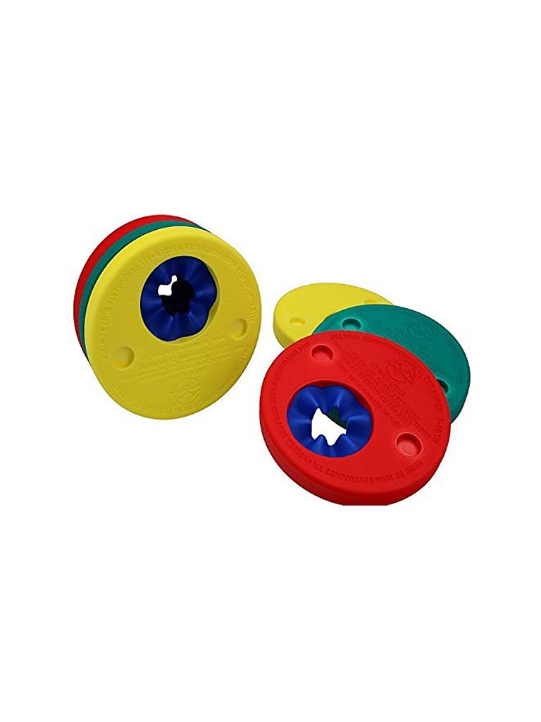DELPHIN Schwimmscheiben-Set Super bunt