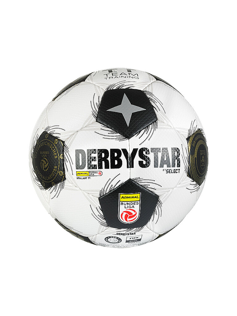 DERBYSTAR Fußball Trainingsball ÖFBL Brillant TT v26 weiss | 5