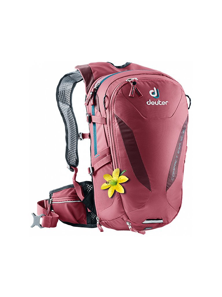 DEUTER Damen Radrucksack Compact EXP 10 SL rot