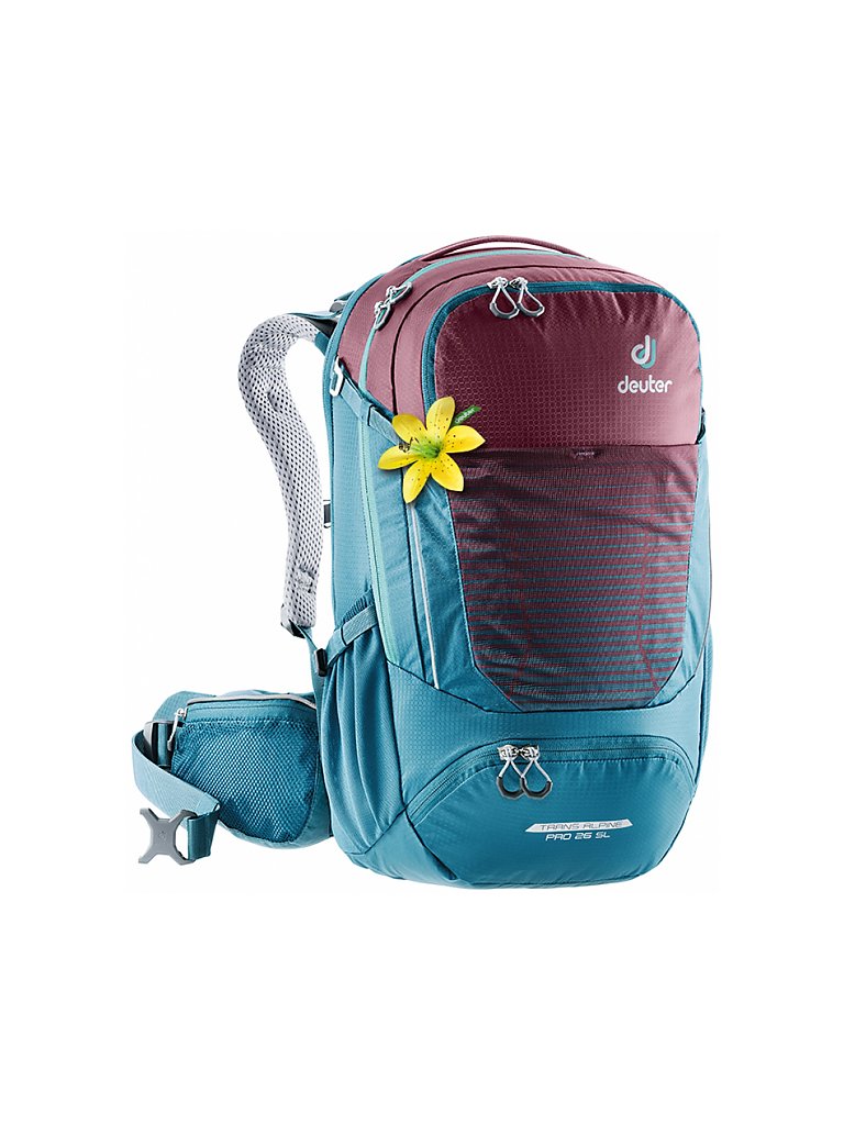 DEUTER Damen Fahrrad Rucksack Trans Alpine Pro 26 SL blau