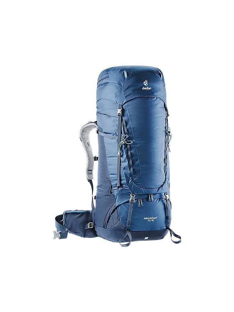 DEUTER Wanderrucksack Aircontact 75L + 10L blau