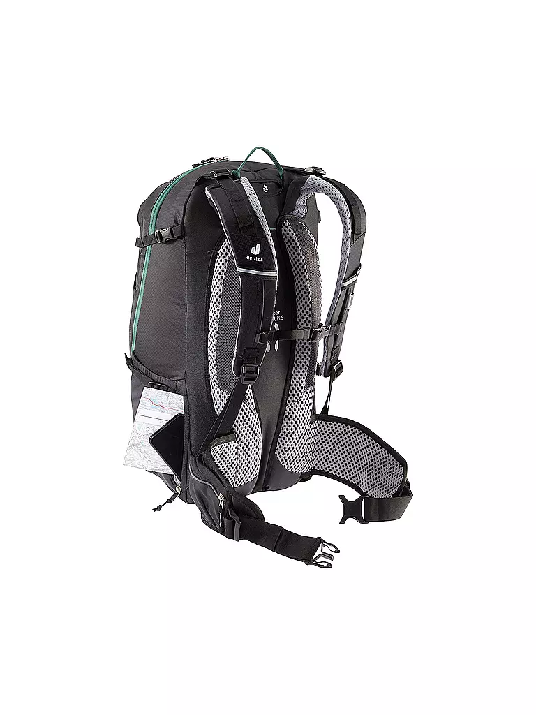 DEUTER | Fahrrad Rucksack Trans Alpine 30L | schwarz