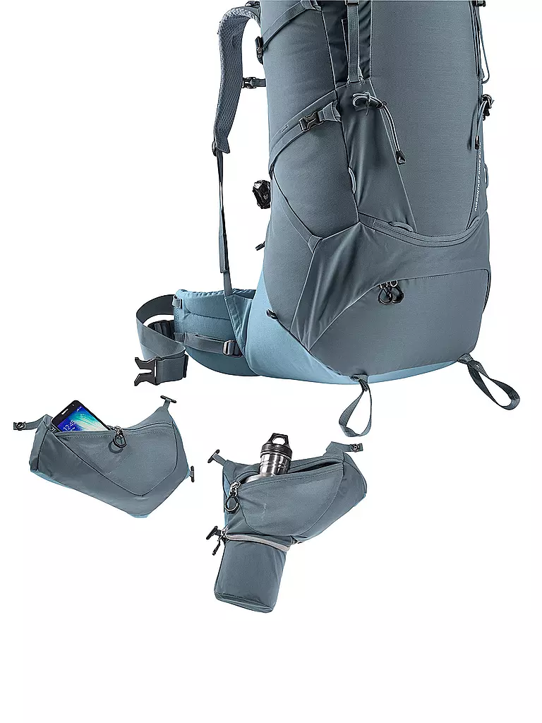 DEUTER | Herren Trekkingrucksack Aircontact Core 60+10L | grau