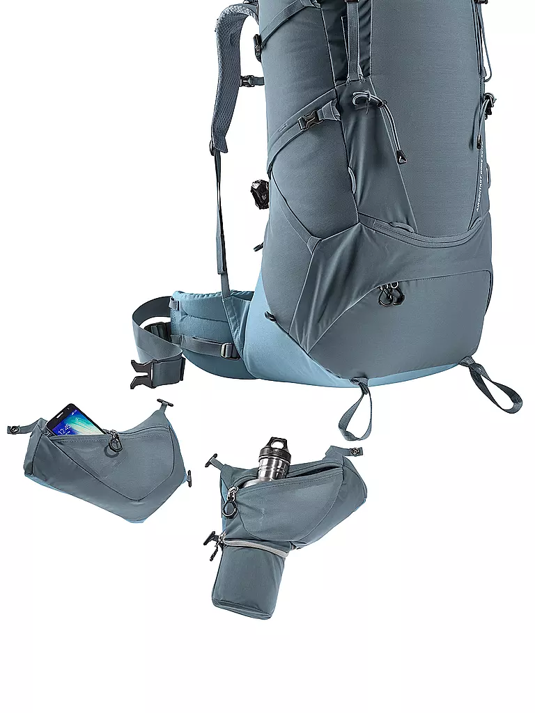DEUTER | Herren Trekkingrucksack Aircontact Core 60+10L | grau