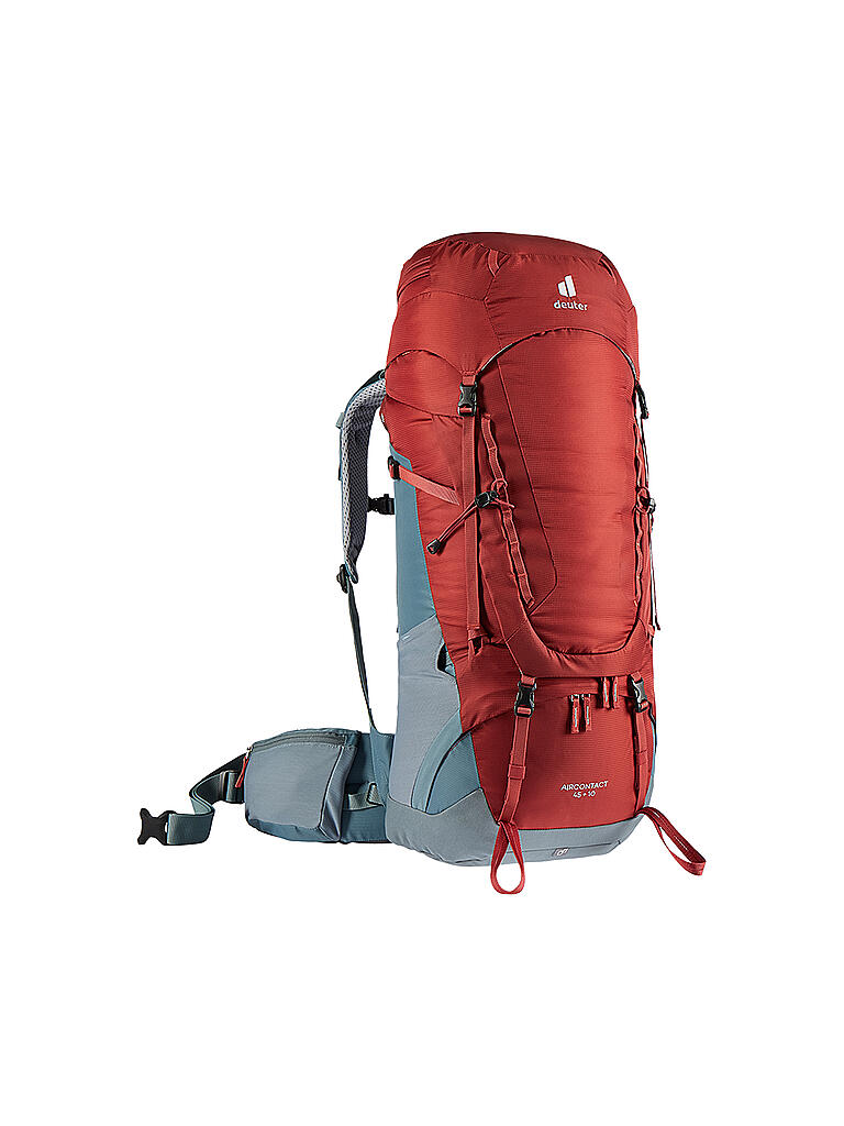 DEUTER | Trekkingrucksack Aircontact 45+10L | rot