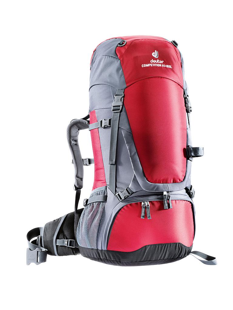 DEUTER Trekkingrucksack Competition 55+10L SL rot
