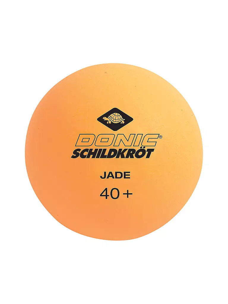 DONIC SCHILDKRÖT | Tischtennisball Jade, Poly 40+, 6 Stk. | bunt