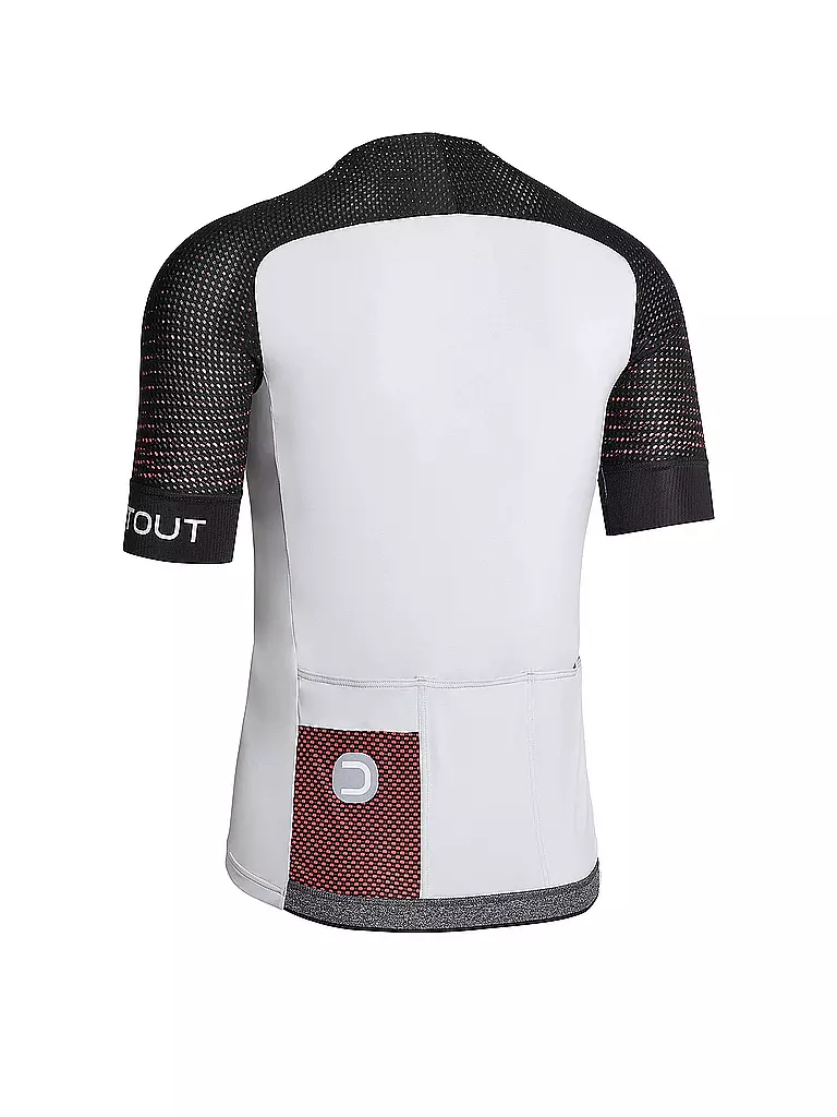 DOTOUT | Herren Radtrikot Hybrid | weiss