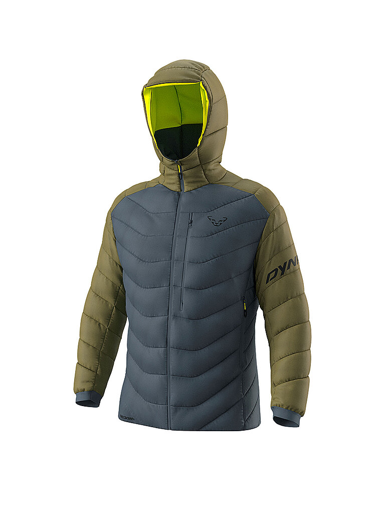 DYNAFIT Herren Isojacke Tigard Daune Hoodie olive | XL — Bild 2