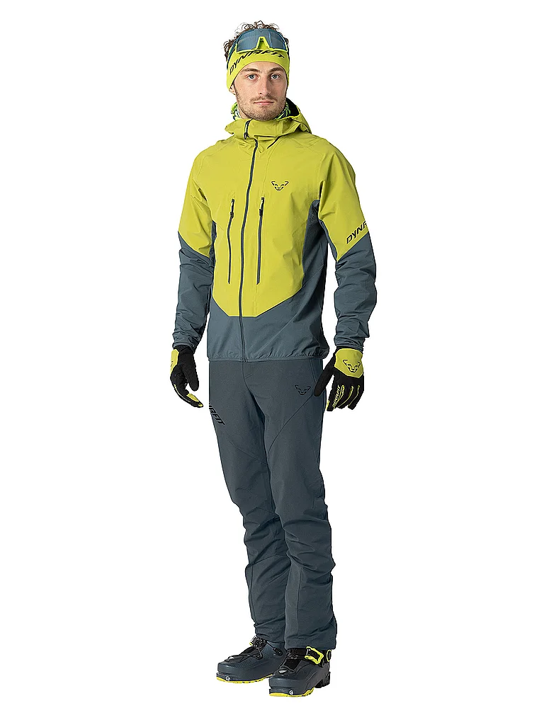 DYNAFIT Herren Touren Softshelljacke Blacklight Hoodie gold | S — Bild 3
