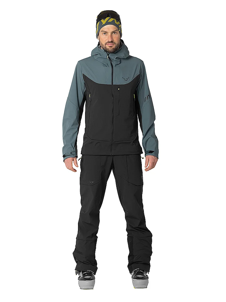 DYNAFIT Herren Touren Softshelljacke Radical Hoodie petrol | L — Bild 3