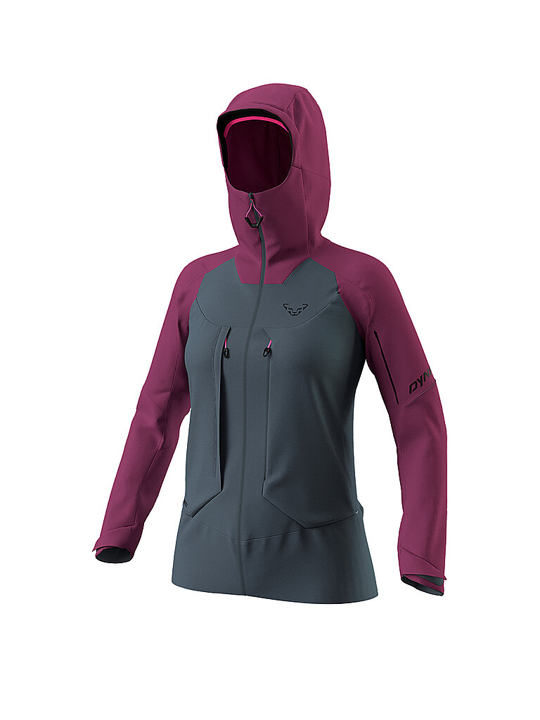 DYNAFIT Damen Tourenjacke Tigard 3L Stretch beere | XS