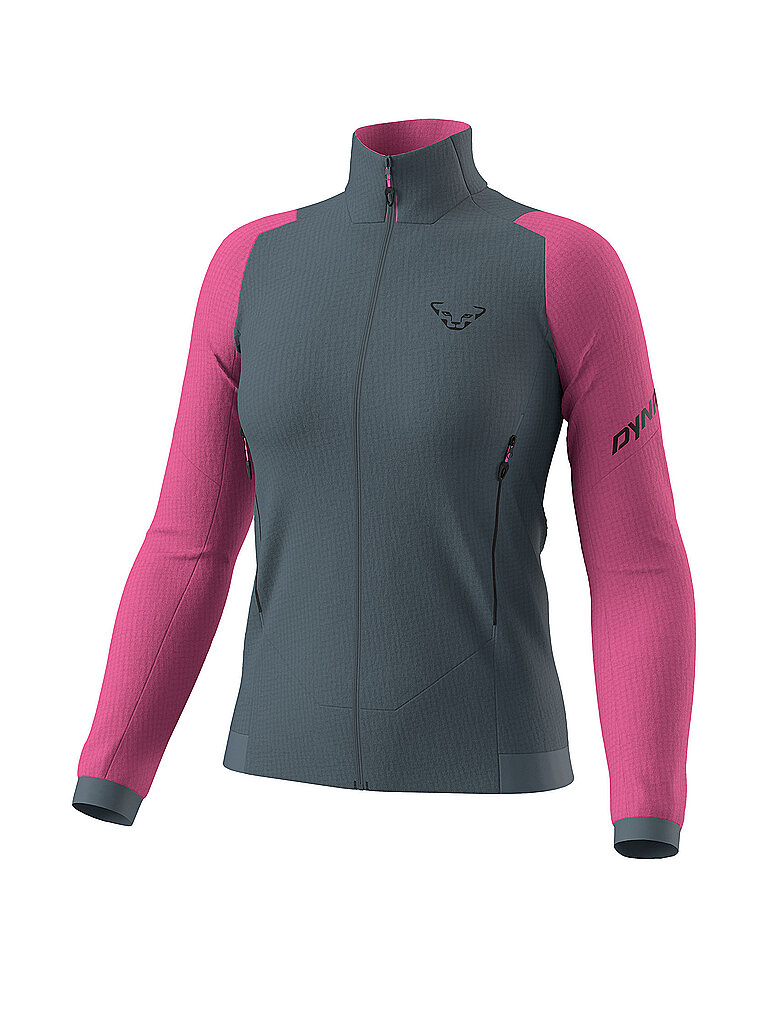 DYNAFIT Damen Fleecejacke Blacklight Thermal Hoodie grau | S — Bild 2