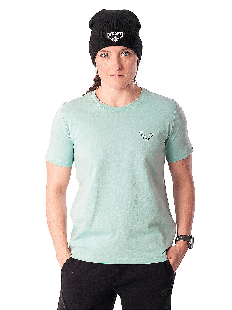 DYNAFIT Damen T-Shirt Back Graphic Cotton mint | M