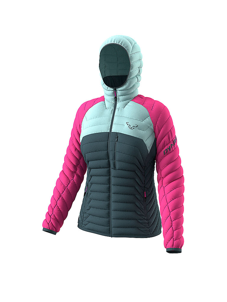 DYNAFIT Damen Touren Isojacke Radical Down RDS Hoodie pink | S