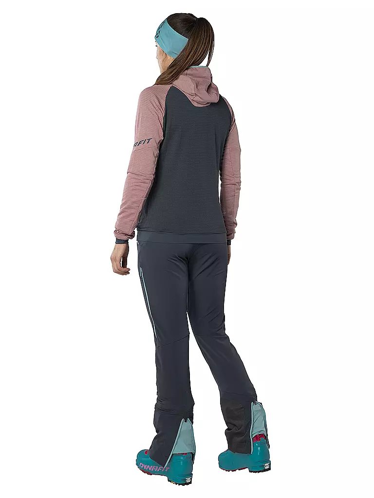 DYNAFIT | Damen Fleecejacke Polartec® Hoodie | rosa