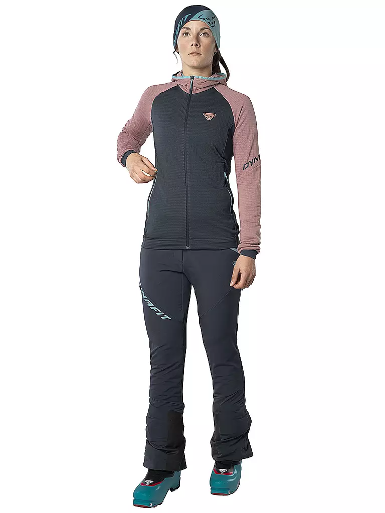 DYNAFIT | Damen Fleecejacke Speed Polartec® Hoodie | rosa