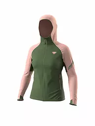 DYNAFIT | Damen Fleecejacke Transalper Polartec Hoodie | Rosa