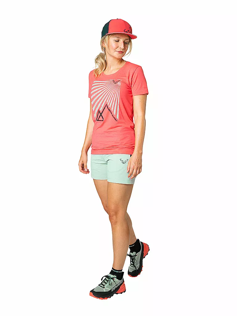 DYNAFIT | Damen Funktionsshirt Transalper Graphic | koralle