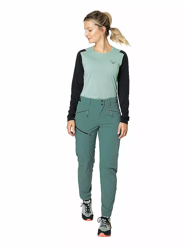 DYNAFIT | Damen Funktionsshirt Transalper | hellgrün