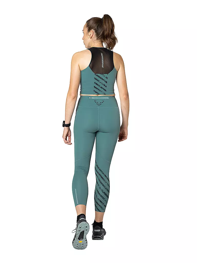 DYNAFIT | Damen Funktionstank Crop Trail | petrol