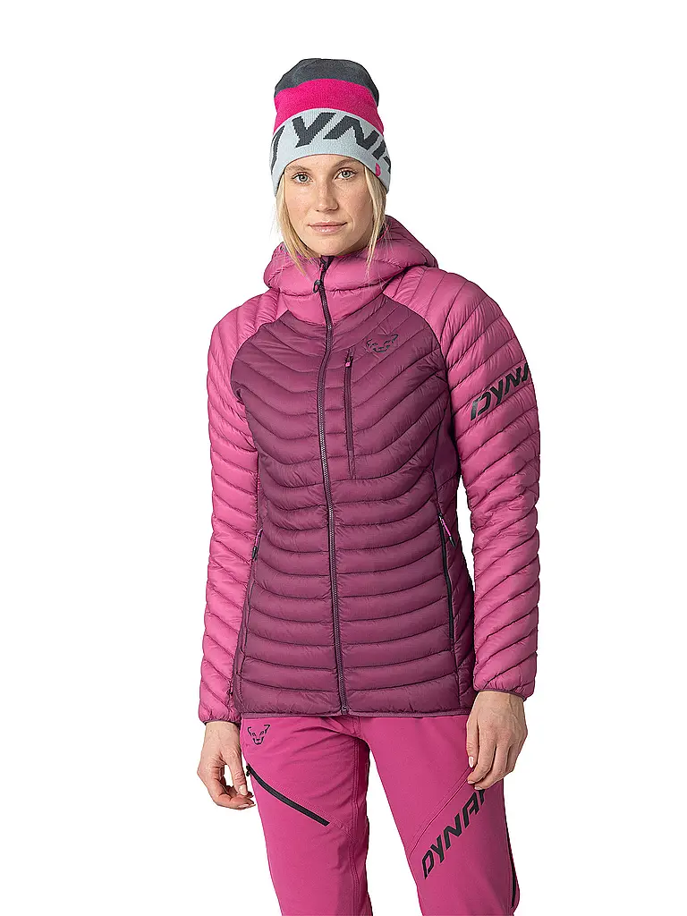 DYNAFIT | Damen Isojacke Radical Down RDS Hoodie | Beere