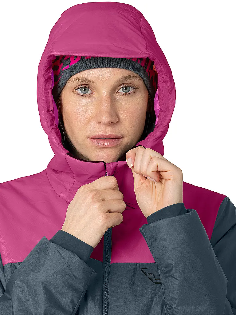 DYNAFIT | Damen Isojacke Radical PrimaLoft  Hoodie | beere
