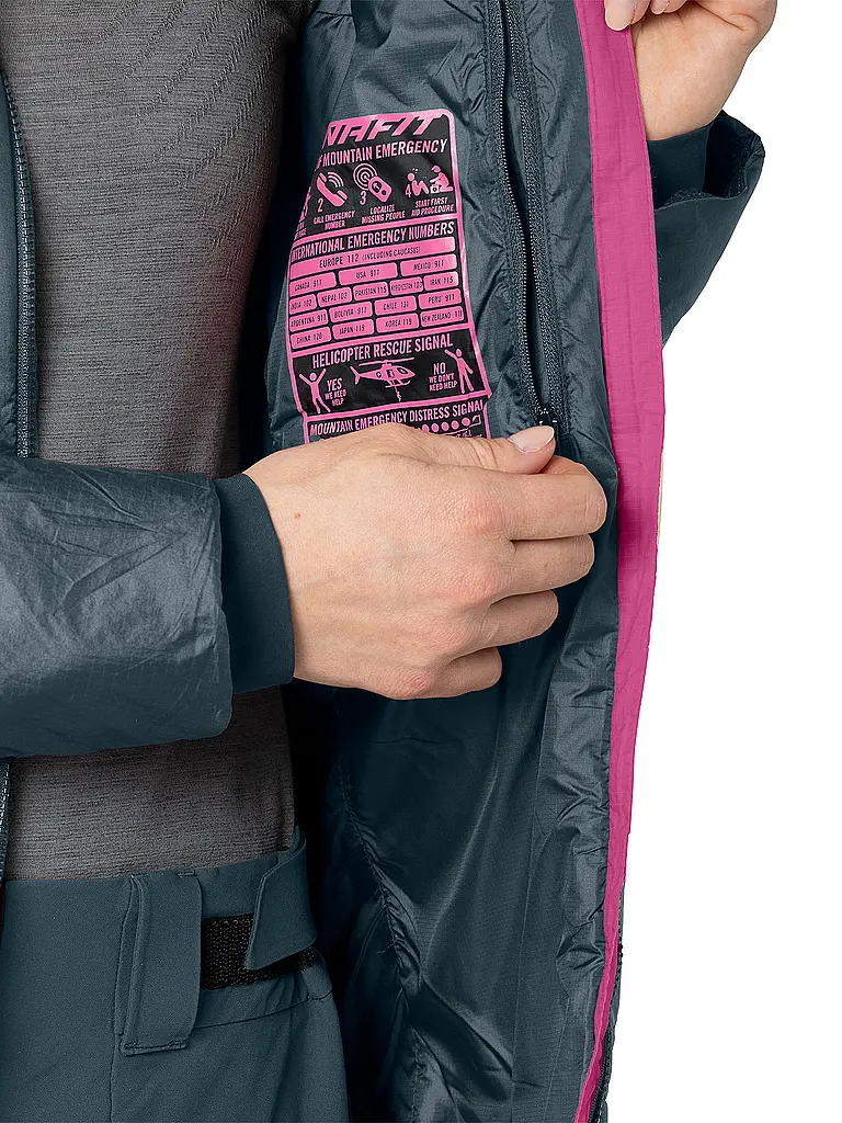 DYNAFIT | Damen Isojacke Radical PrimaLoft  Hoodie | beere