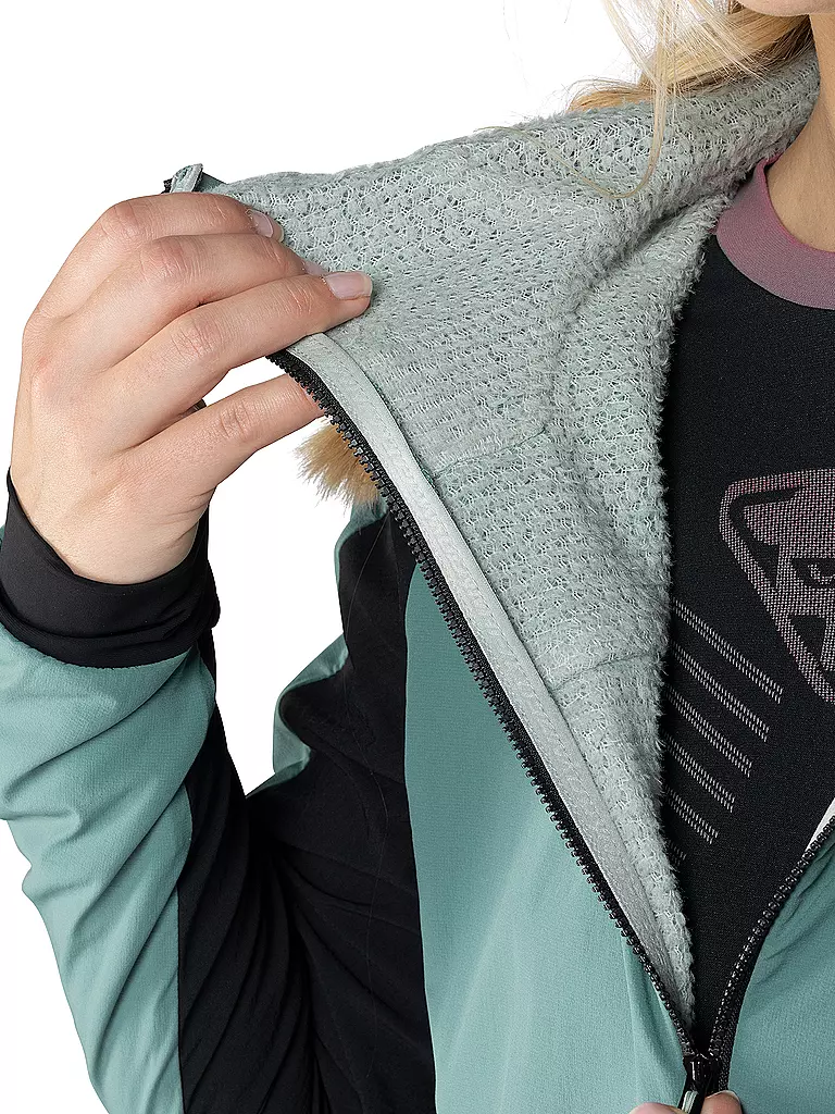 DYNAFIT | Damen Isojacke Tigard Alpha Direct Hoodie | hellblau