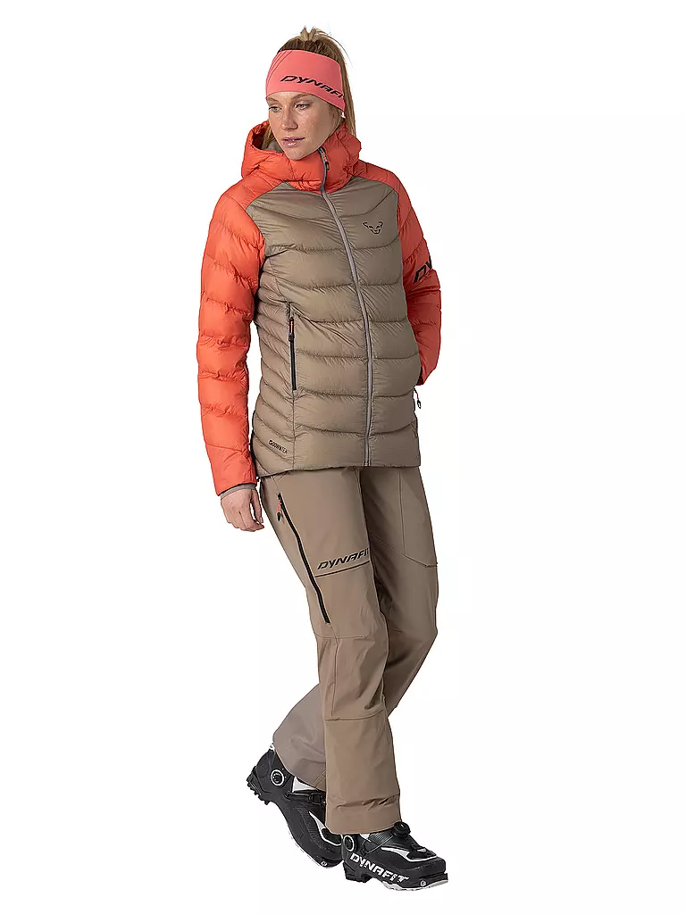 DYNAFIT | Damen Isojacke Tigard Daune Hoodie | Grau