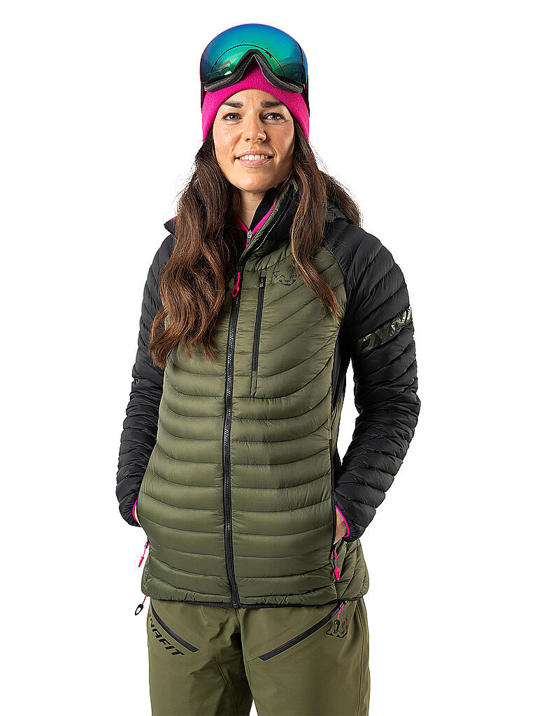 DYNAFIT | Damen Isolationsjacke Radical Down Hood | olive