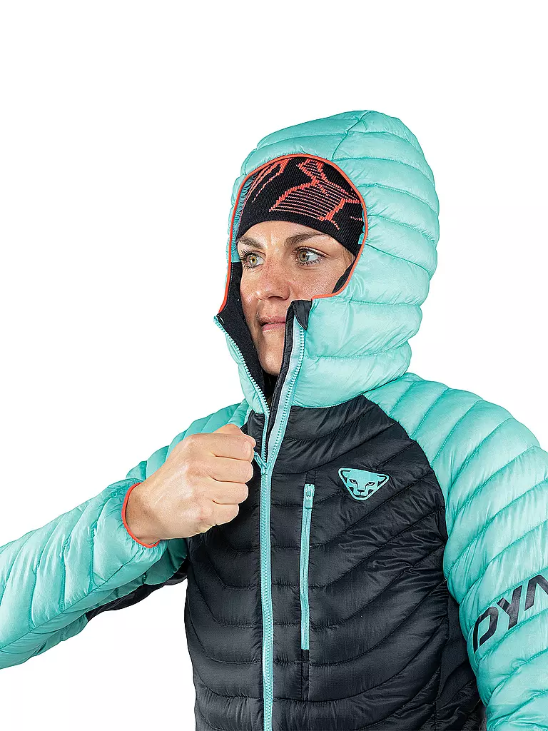 DYNAFIT | Damen Isolationsjacke Radical Down Hood | dunkelrot