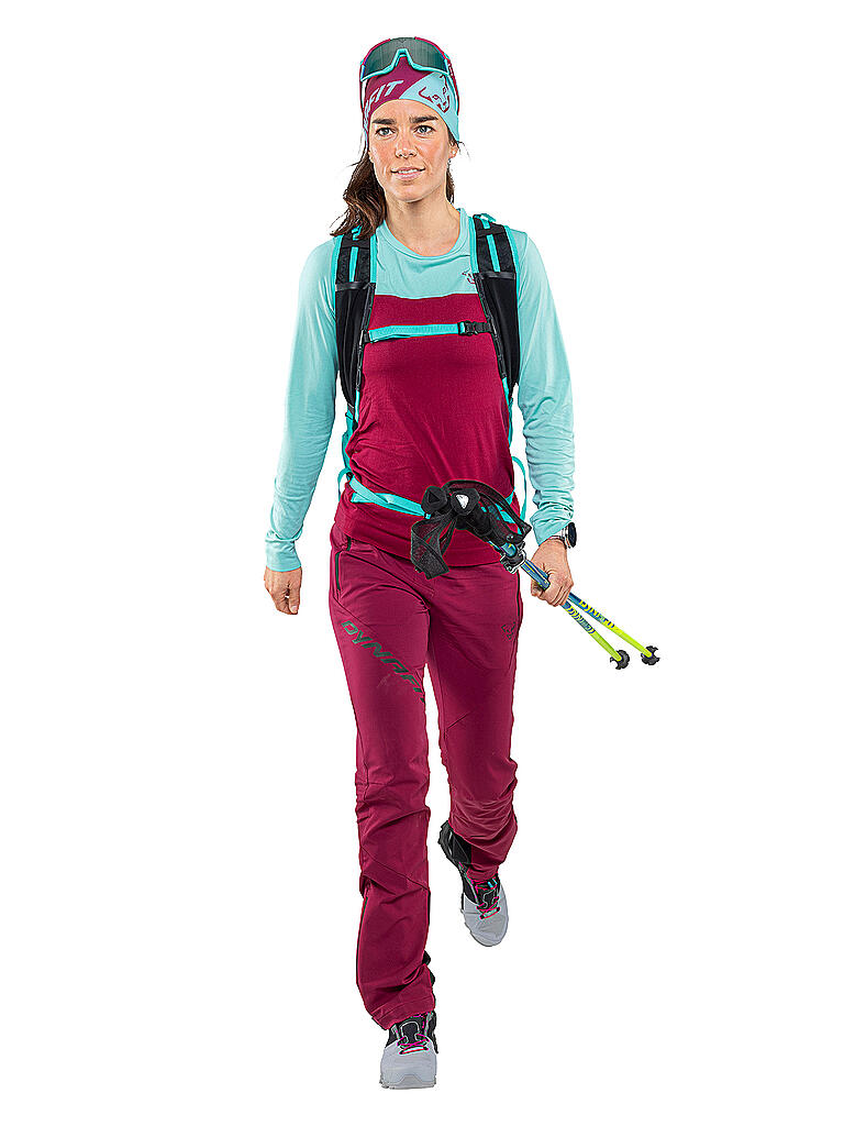 DYNAFIT | Damen Langarmshirt Traverse S-Tech | beere