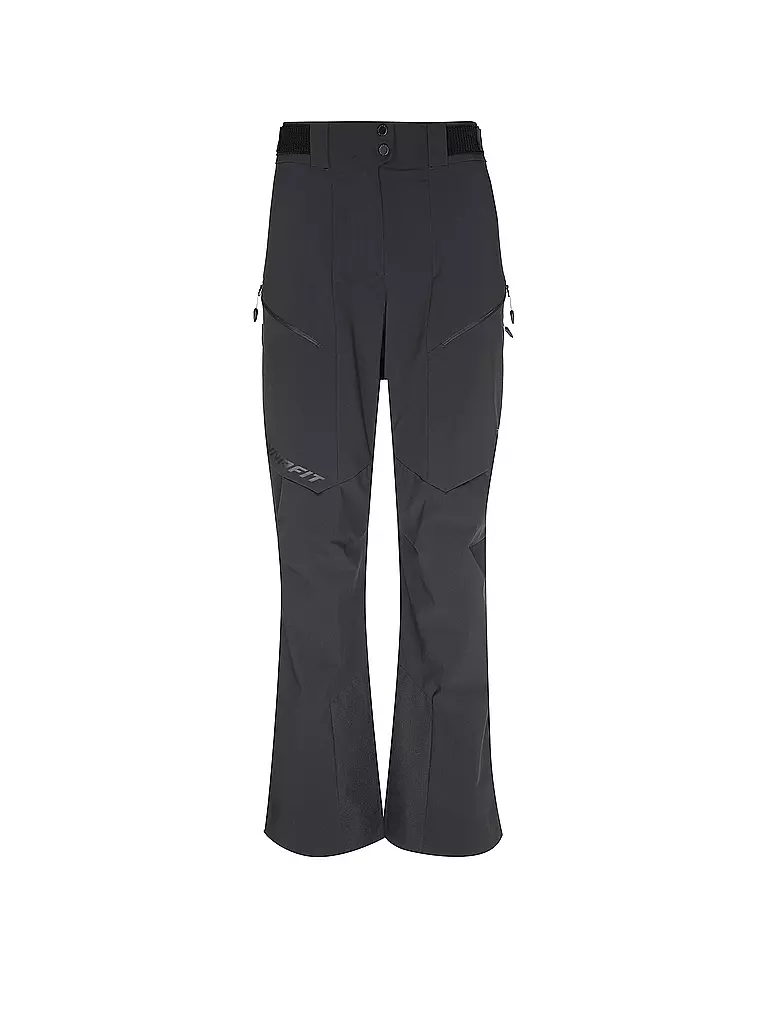 DYNAFIT | Damen Softshell Tourenhose Ridge DST | schwarz