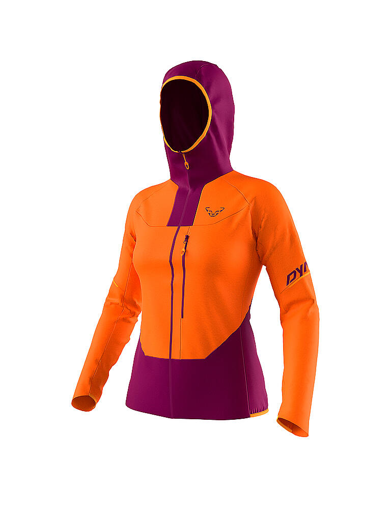 DYNAFIT | Damen Softshelljacke Traverse Stretch | orange