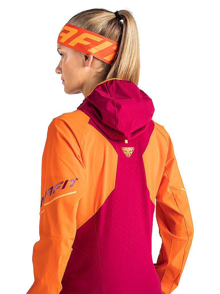 DYNAFIT | Damen Softshelljacke Traverse Stretch | orange