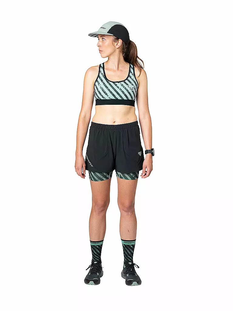 DYNAFIT | Damen Sport-BH Graphic | hellgrün