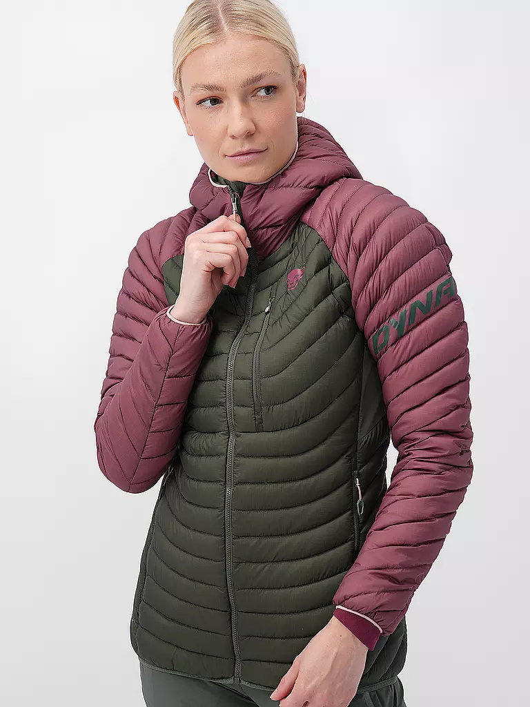 DYNAFIT | Damen Touren Isojacke Radical Down RDS Hoodie | rosa