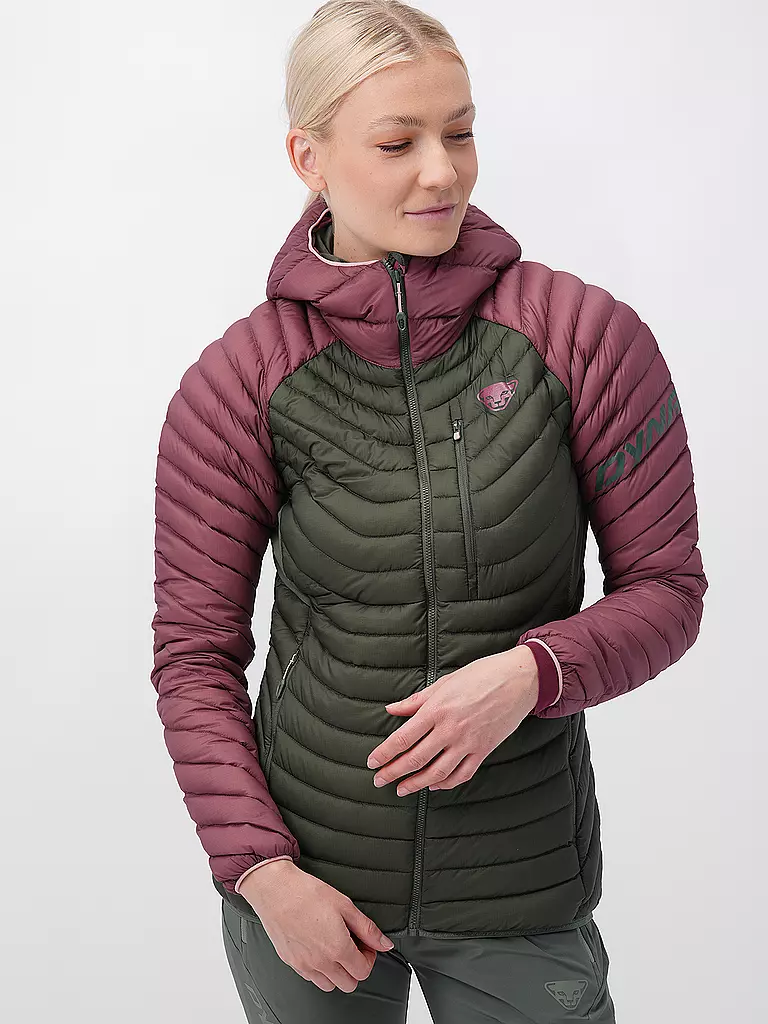 DYNAFIT | Damen Touren Isojacke Radical Down RDS Hoodie | rosa
