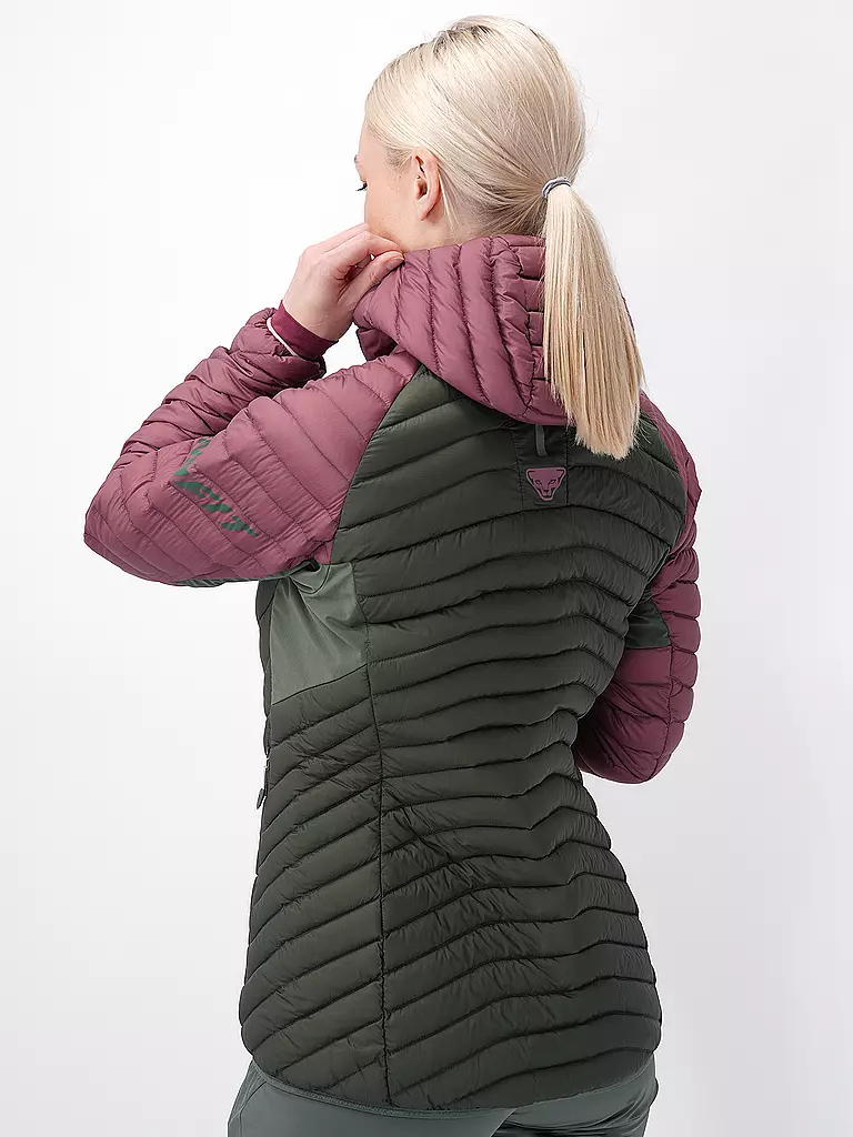 DYNAFIT | Damen Touren Isojacke Radical Down RDS Hoodie | rosa