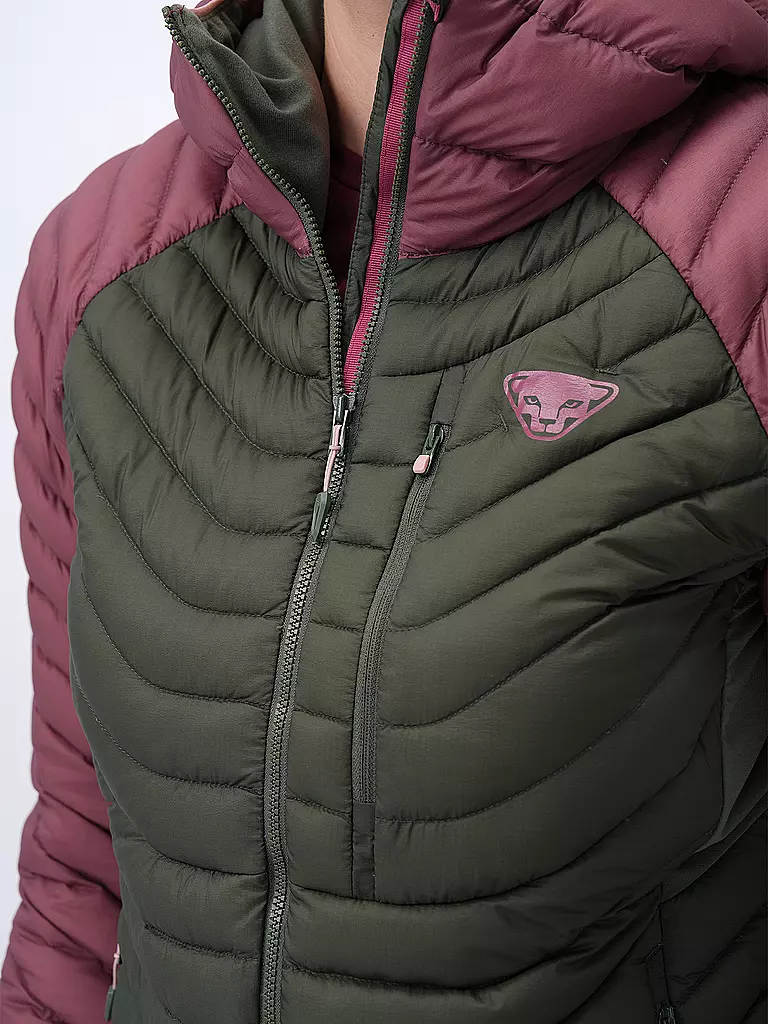 DYNAFIT | Damen Touren Isojacke Radical Down RDS Hoodie | rosa