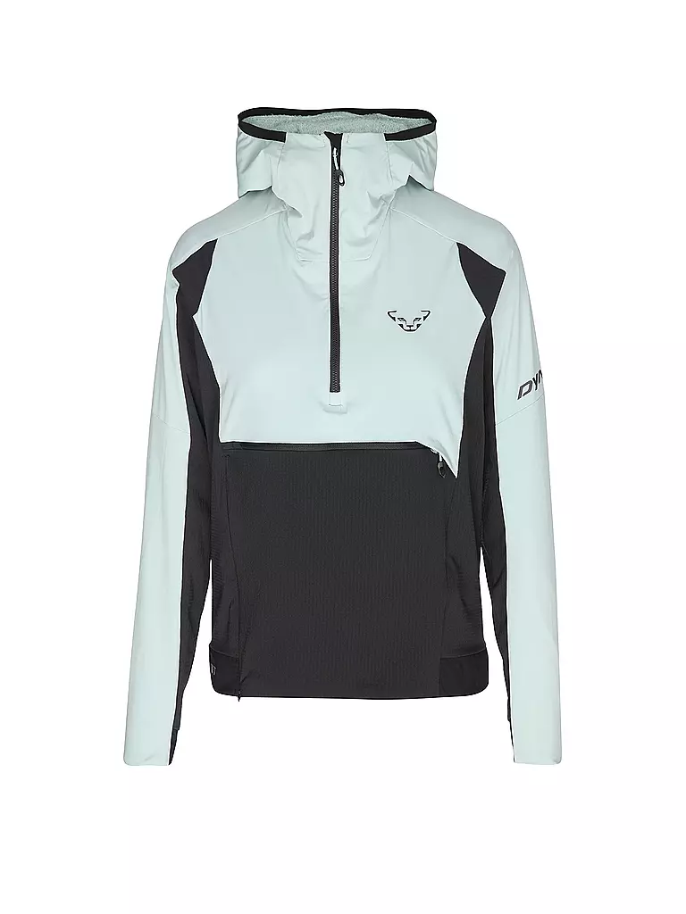 DYNAFIT | Damen Touren Isojacke Tigard Alpha Direct Anorak Hoodie | hellblau