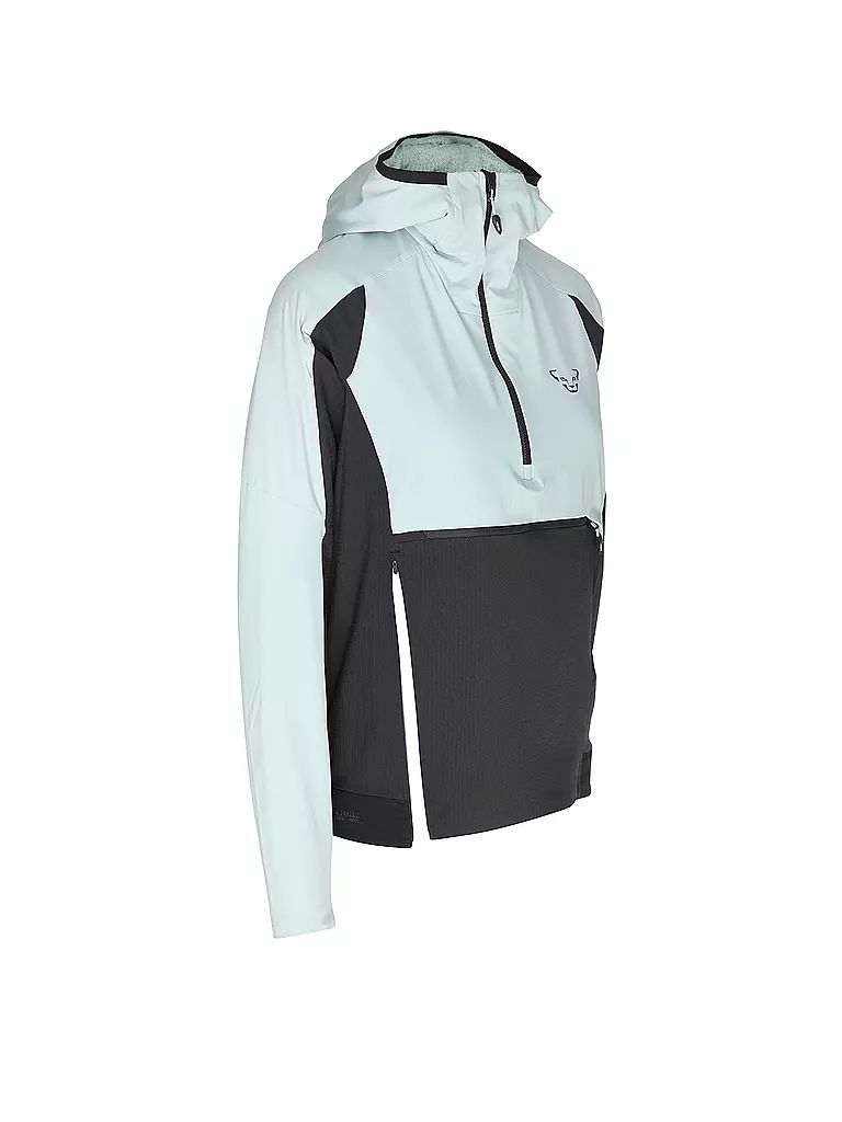 DYNAFIT | Damen Touren Isojacke Tigard Alpha Direct Anorak Hoodie | hellblau