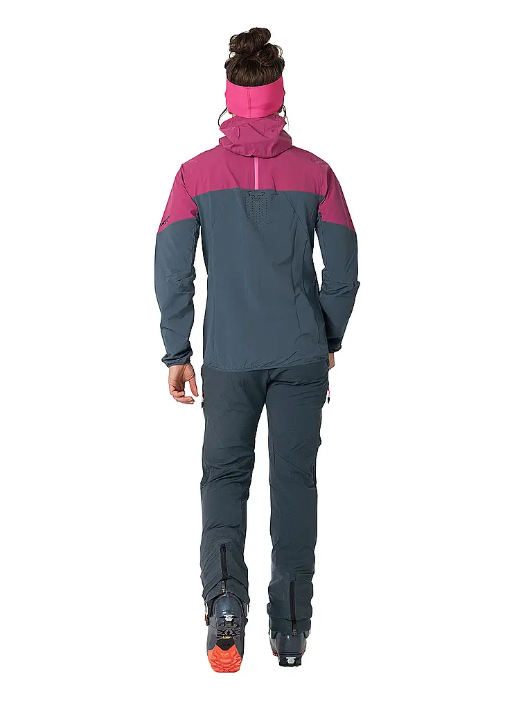 DYNAFIT | Damen Touren Softshelljacke Blacklight Hoodie | pink