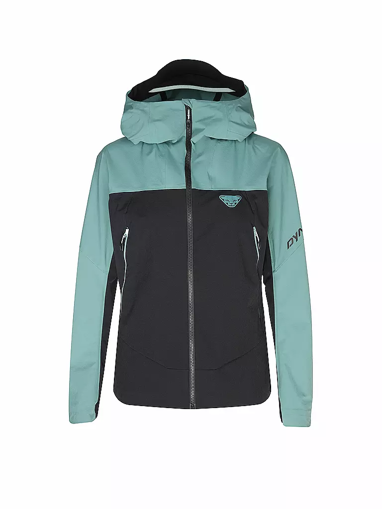 DYNAFIT | Damen Touren Softshelljacke Ridge DST Hoodie | schwarz